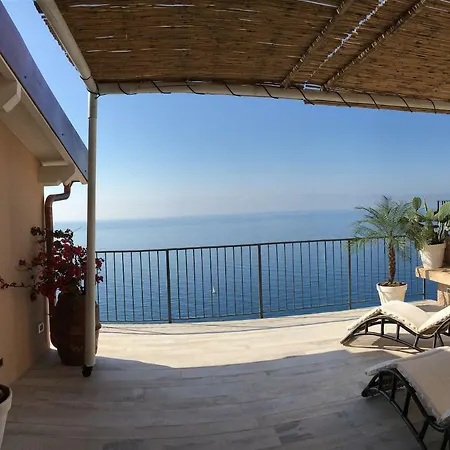 House In Grimaldi. Spectacular View Over The French Riviera! * 그리말디