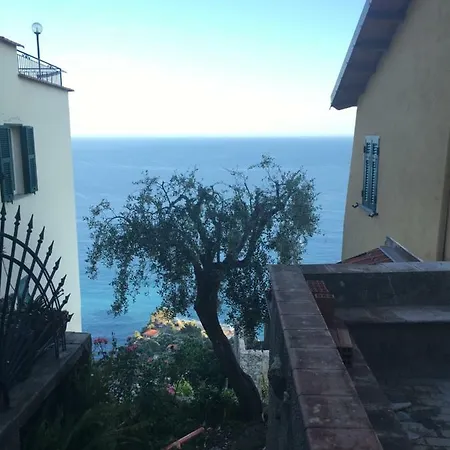 House In Grimaldi. Spectacular View Over The French Riviera! *