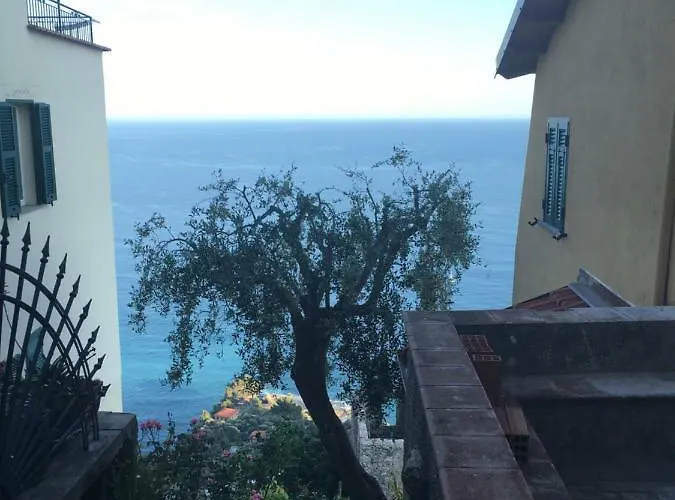House In Grimaldi. Spectacular View Over The French Riviera! *